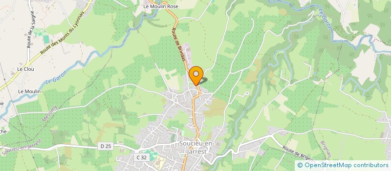 localisation de l'entreprise MADAME EKATERINA SHEMELOVA  SOUCIEU-EN-JARREST