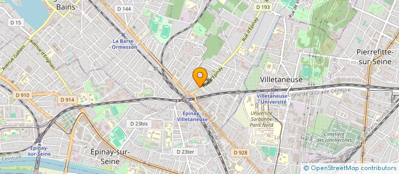 localisation de l'entreprise MADAME EKATERINA TRUKHACHEVA  DEUIL LA BARRE