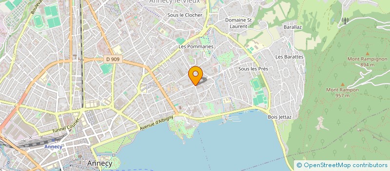 localisation de l'entreprise MADAME EKATERINA VINOKOUROVA à ANNECY