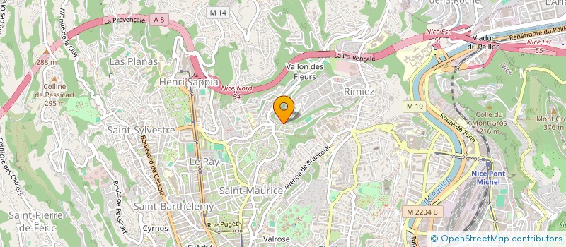 localisation de l'entreprise MADAME EKATERINA VOLYNEC  NICE