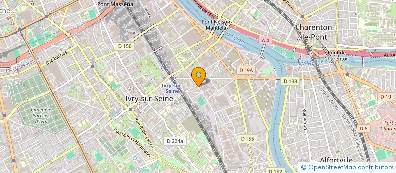 localisation de l'entreprise MADAME EKATERINA VORONTSOVA  IVRY-SUR-SEINE