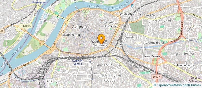 localisation de l'entreprise MADAME EKATERINA ZABAVINA  AVIGNON