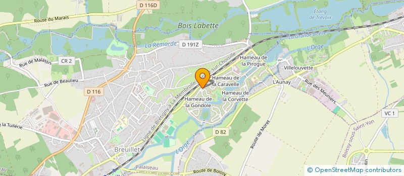 localisation de l'entreprise MADAME EKATERINA ZHITKOVSKAYA  BREUILLET