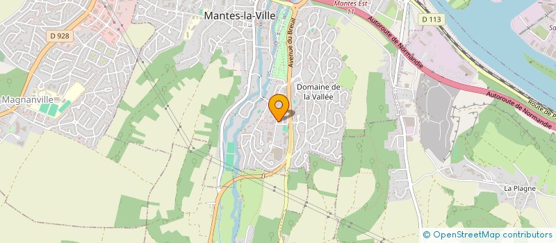 localisation de l'entreprise MADAME EL BATOUL LAAOUISSID  MANTES-LA-VILLE