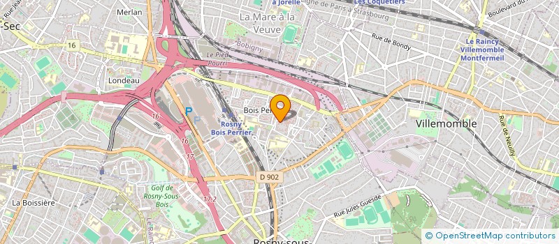 localisation de l'entreprise MADAME EL BOUHSISS à ROSNY-SOUS-BOIS