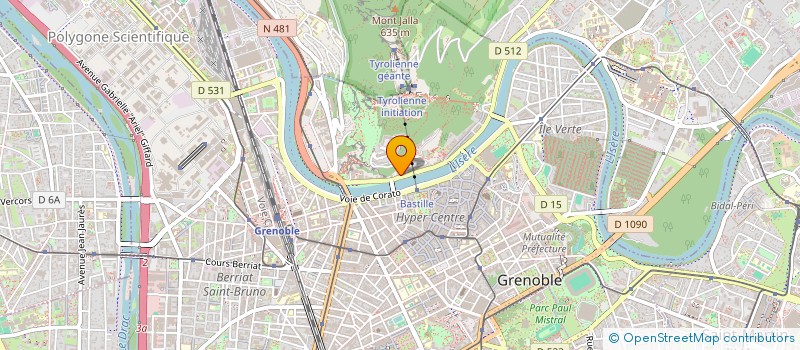 localisation de l'entreprise MADAME EL DIOP à GRENOBLE