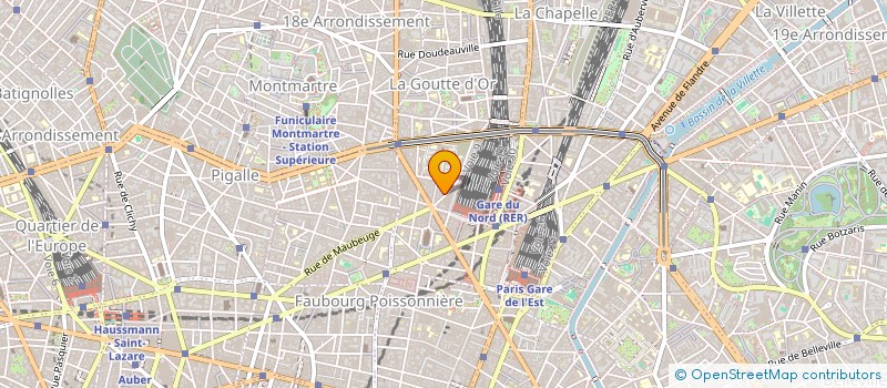 localisation de l'entreprise MADAME EL FARMAWI à PARIS