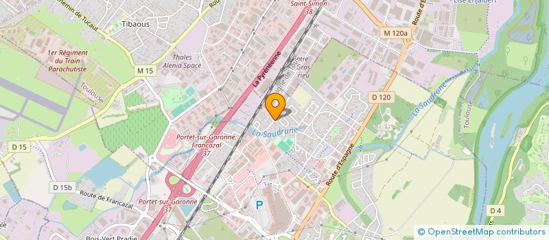 localisation de l'entreprise MADAME EL-FERDAOUS BOUHARIS  PORTET-SUR-GARONNE