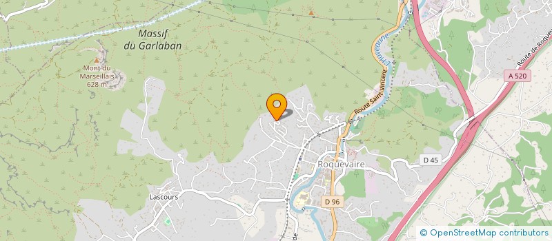 localisation de l'entreprise MADAME EL HASSANIA INCHA  ROQUEVAIRE