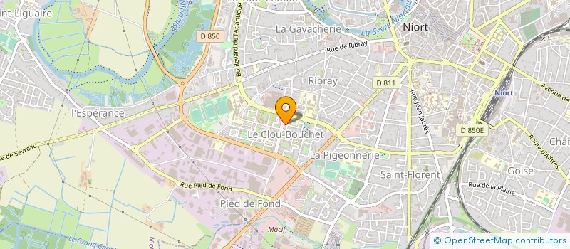 localisation de l'entreprise MADAME EL-IDRISSIA HANINE  NIORT