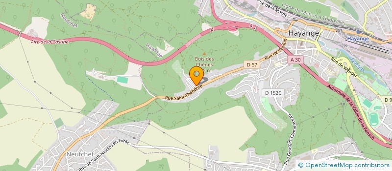 localisation de l'entreprise MADAME EL JOUHAR MSIYEH  HAYANGE