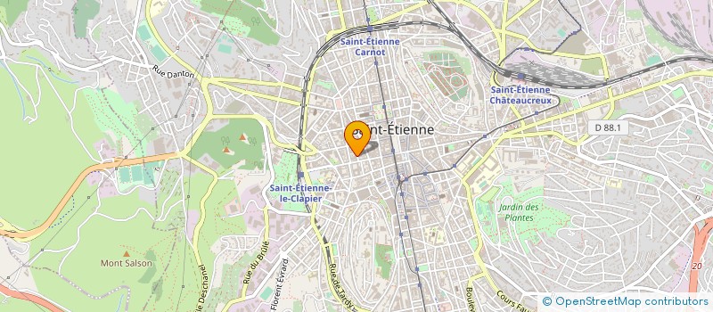 localisation de l'entreprise MADAME EL KAMIL à SAINT-ETIENNE