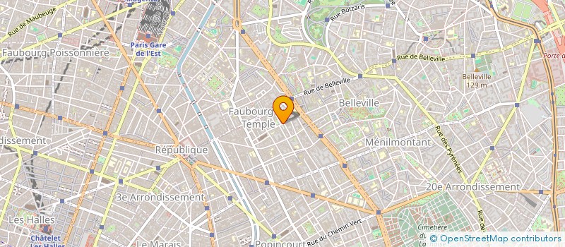 localisation de l'entreprise MADAME EL OUANIT  PARIS