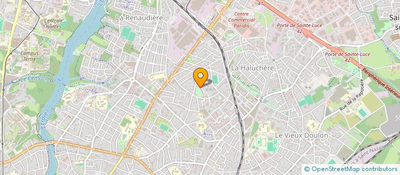 localisation de l'entreprise MADAME ELAHA MOSHFIQ à NANTES