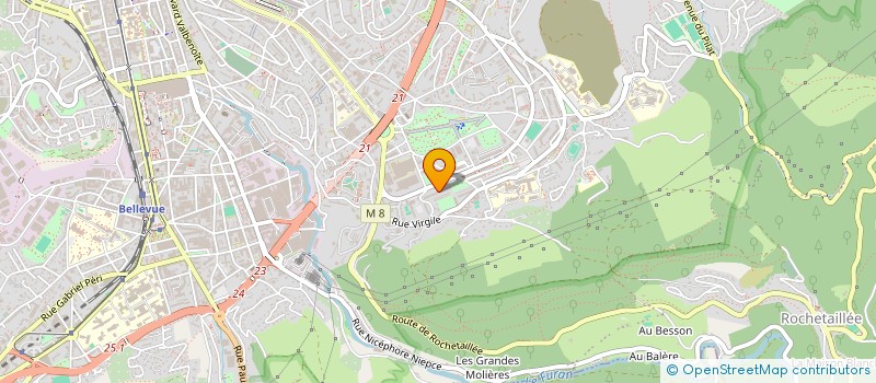 localisation de l'entreprise MADAME ELAHEH BAYATE  SAINT-ETIENNE