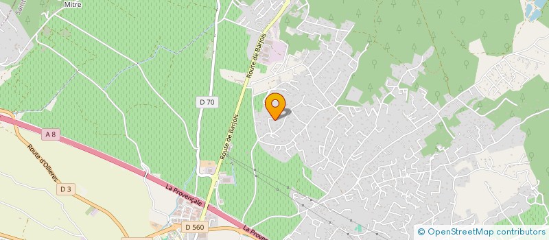 localisation de l'entreprise MADAME ELAINE DOS SANTOS FILHO  SAINT-MAXIMIN-LA-SAINTE-BAUME