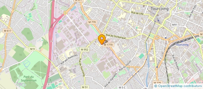 localisation de l'entreprise MADAME ELAINE LANGLET  MOUVAUX