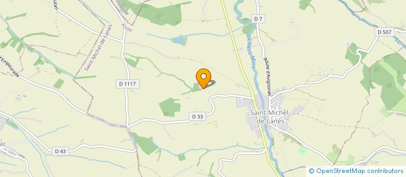 localisation de l'entreprise MADAME ELAINE SEERY  SAINT-MICHEL-DE-LANES