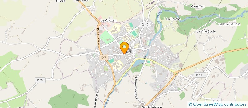 localisation de l'entreprise MADAME ELAINE STARK  QUINTIN