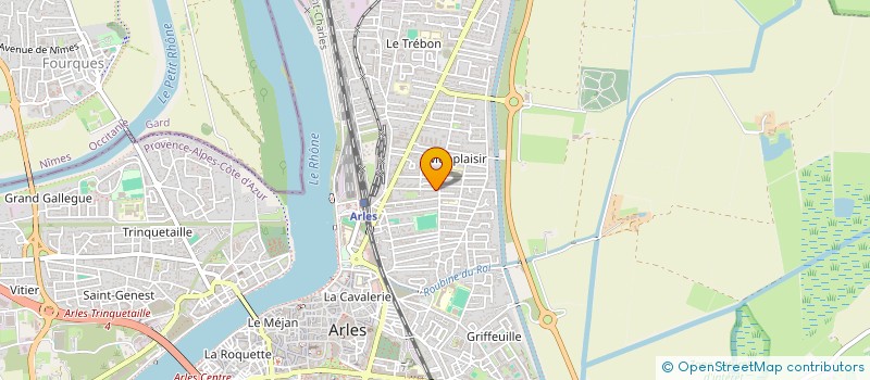 localisation de l'entreprise MADAME ELAMRIA NEGLI à ARLES