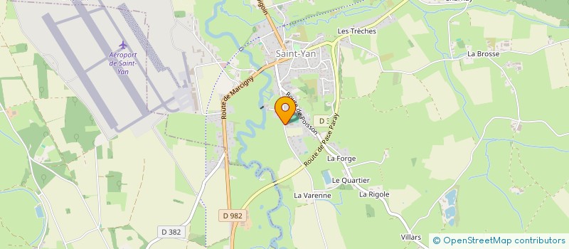 localisation de l'entreprise MADAME ELAURA FRANCE MARTIN  SAINT-LEGER-LES-PARAY