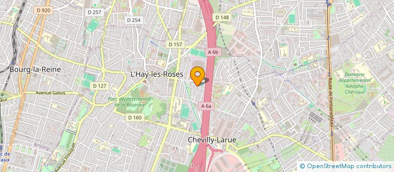 localisation de l'entreprise MADAME ELBATTOUL TARFAIA  L'HAY-LES-ROSES