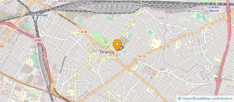 localisation de l'entreprise MADAME ELDA HIPPOLYTE à DRANCY