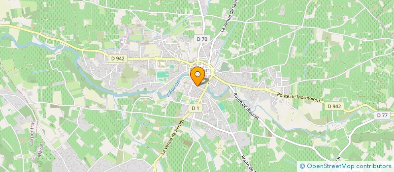 localisation de l'entreprise MADAME ELDA UGHETTO  MAZAN