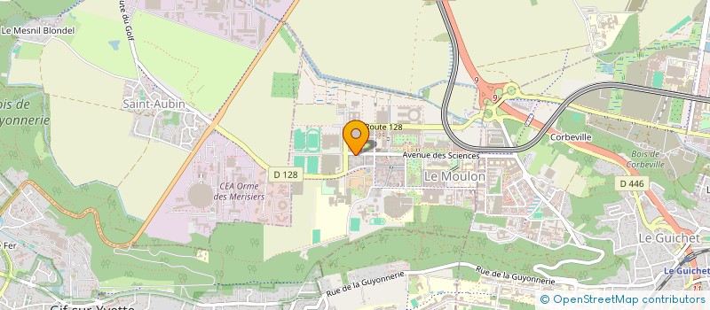 localisation de l'entreprise MADAME ELDANE YVANA KAMANI TIENKOUE  GIF-SUR-YVETTE