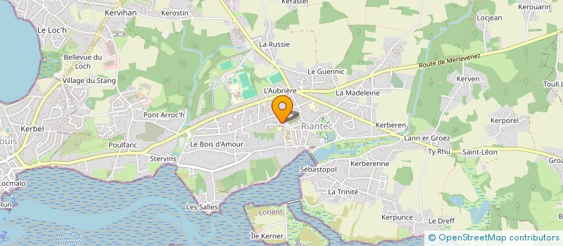 localisation de l'entreprise MADAME ELEA BECHENNEC à HENNEBONT
