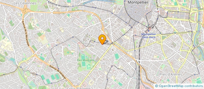 localisation de l'entreprise MADAME ELEA BIEGEL à MONTPELLIER
