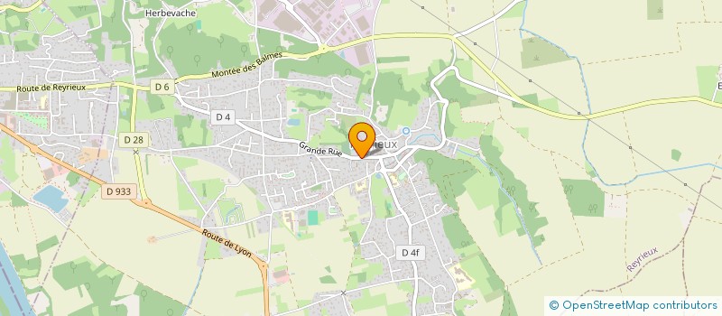 localisation de l'entreprise MADAME ELEA BOYER--GRECO  REYRIEUX
