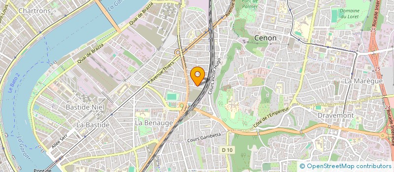 localisation de l'entreprise MADAME ELEA BRUNOT  CENON