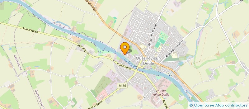 localisation de l'entreprise MADAME ELEA CENSE à QUESNOY-SUR-DEULE