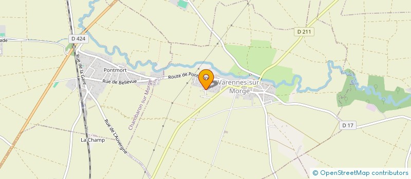 localisation de l'entreprise MADAME ELEA CHEMINADE  VARENNES-SUR-MORGE