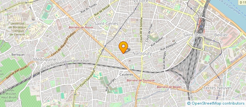 localisation de l'entreprise MADAME ELEA CLAUSSE  BORDEAUX