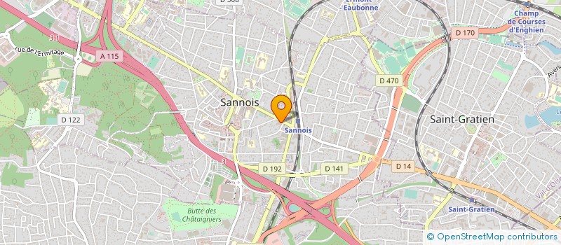 localisation de l'entreprise MADAME ELEA CYGAN  SANNOIS