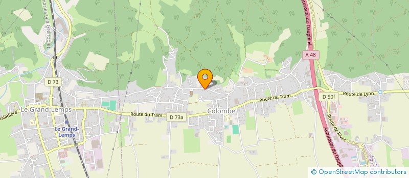 localisation de l'entreprise MADAME ELEA DAL FITTO  COLOMBE