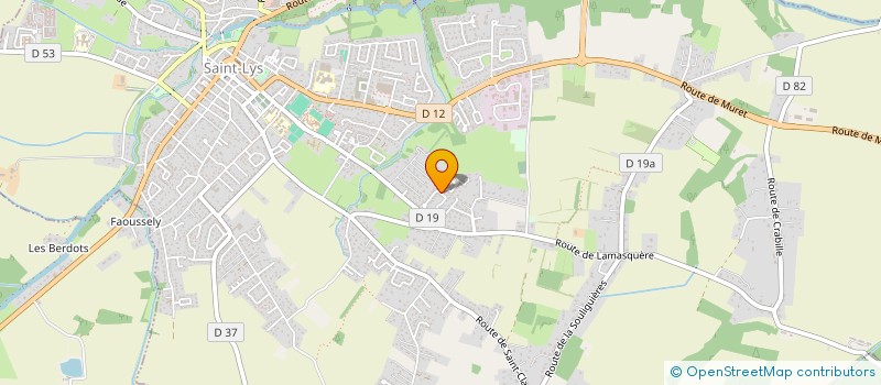 localisation de l'entreprise MADAME ELEA DE GRACIA  SAINT-LYS