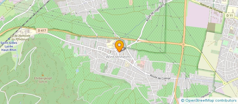 localisation de l'entreprise MADAME ELEA DELAUNAY  WINTZENHEIM