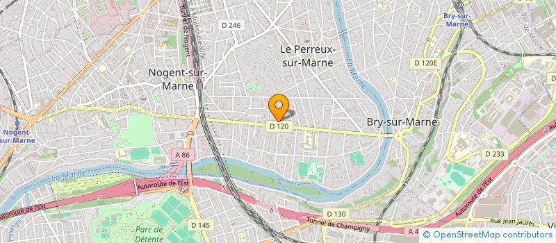 localisation de l'entreprise MADAME ELEA DELHOUM à LE PERREUX-SUR-MARNE