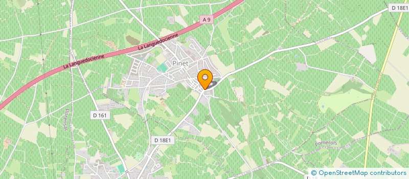 localisation de l'entreprise MADAME ELEA DEMUSSY  PINET