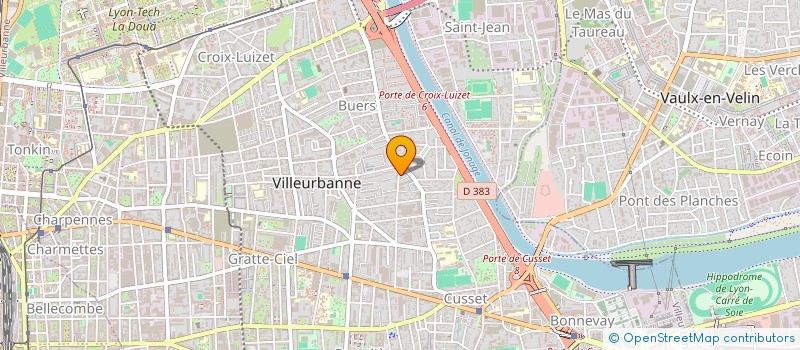 localisation de l'entreprise MADAME ELEA DURAND à VILLEURBANNE