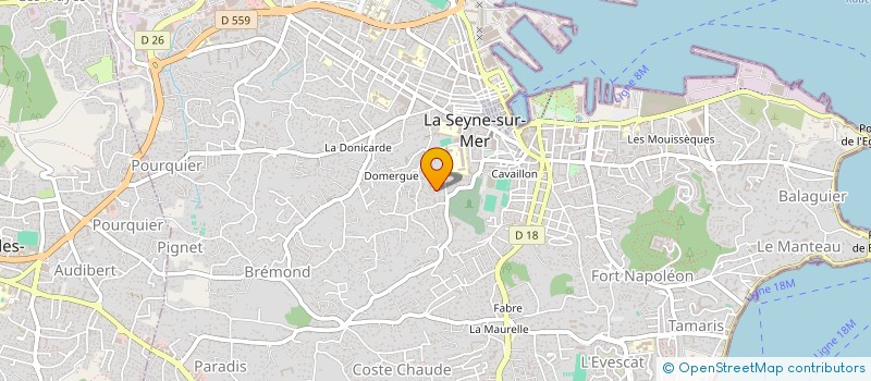 localisation de l'entreprise MADAME ELEA FILLIOL à LA SEYNE-SUR-MER