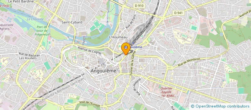 localisation de l'entreprise MADAME ELEA FOREST à ANGOULEME