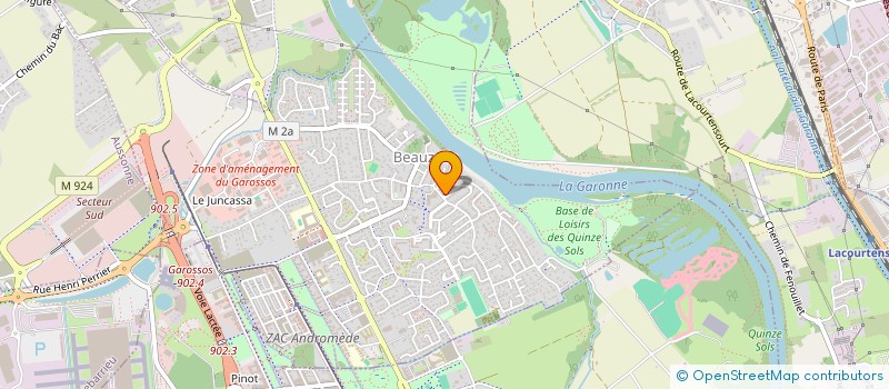 localisation de l'entreprise MADAME ELEA GRAMMATICO  BEAUZELLE