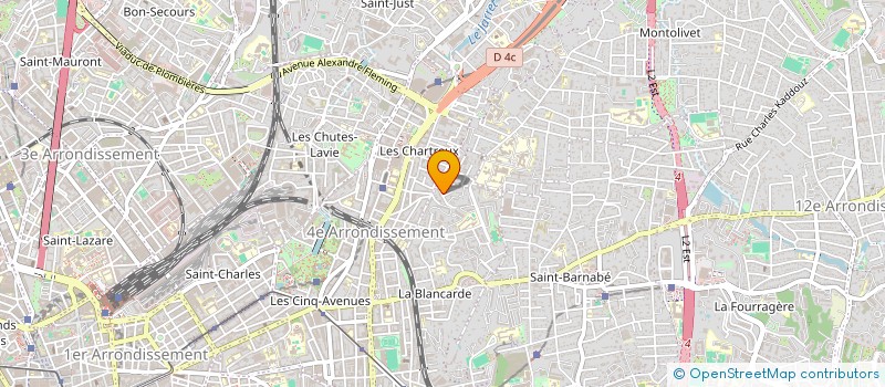 localisation de l'entreprise MADAME ELEA HAMDOUD-MEUNIER à MARSEILLE