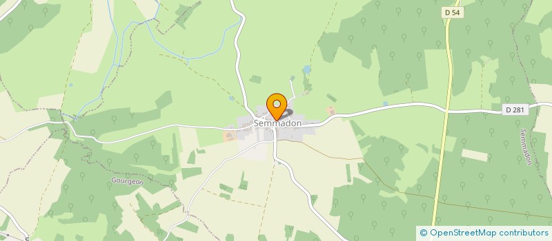 localisation de l'entreprise MADAME ELEA LE GALL  SEMMADON