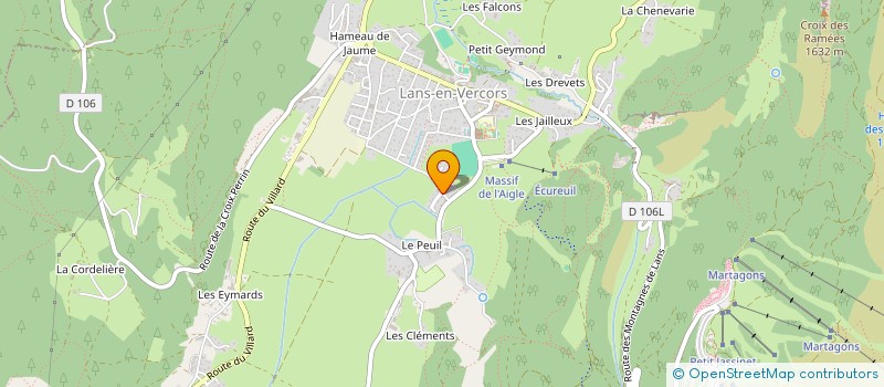 localisation de l'entreprise MADAME ELEA LUCATELLI  VILLARD-DE-LANS