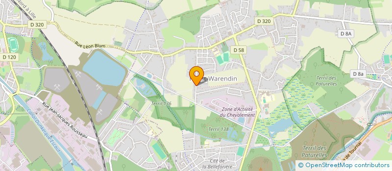 localisation de l'entreprise MADAME ELEA MANTEUFFEL  ROOST WARENDIN